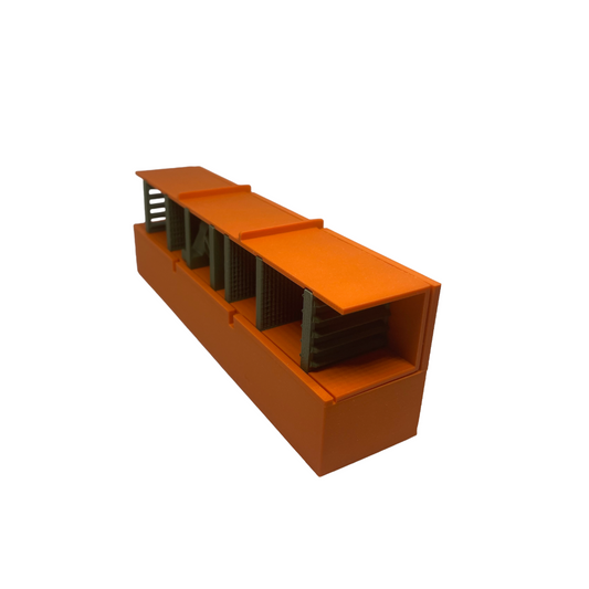 3D Printed Miniature Air Handling Unit With Dampers