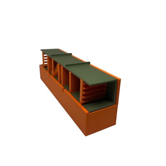 3D Printed Miniature Air Handling Unit With Dampers